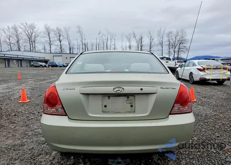 2004 Hyundai Elantra Gls z USA, uszkodzony, nr VIN KMHDN46D64U716030